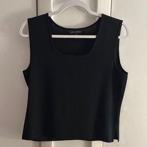 Ming Wang Black Tank Top